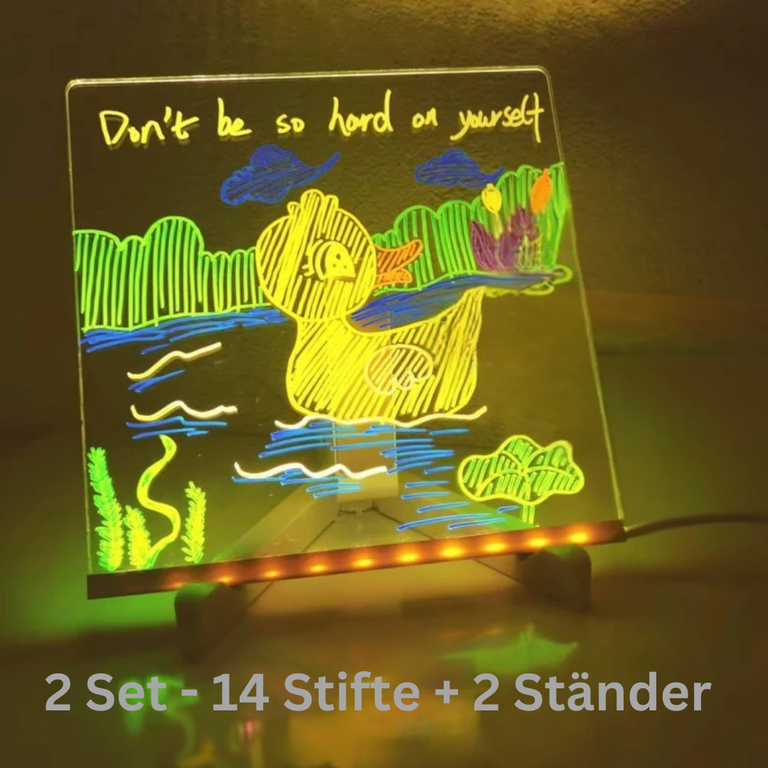 GlowArt Creativity Pro - Dein beleuchtetes Mal-Board