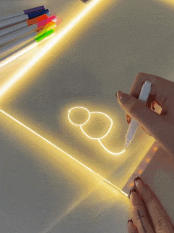 GlowArt Creativity Pro - Dein beleuchtetes Mal-Board