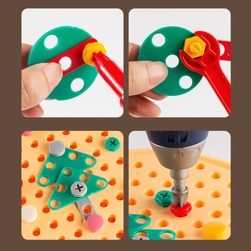 Bären-Werkzeugkiste – Spielspaß für kleine Baumeister