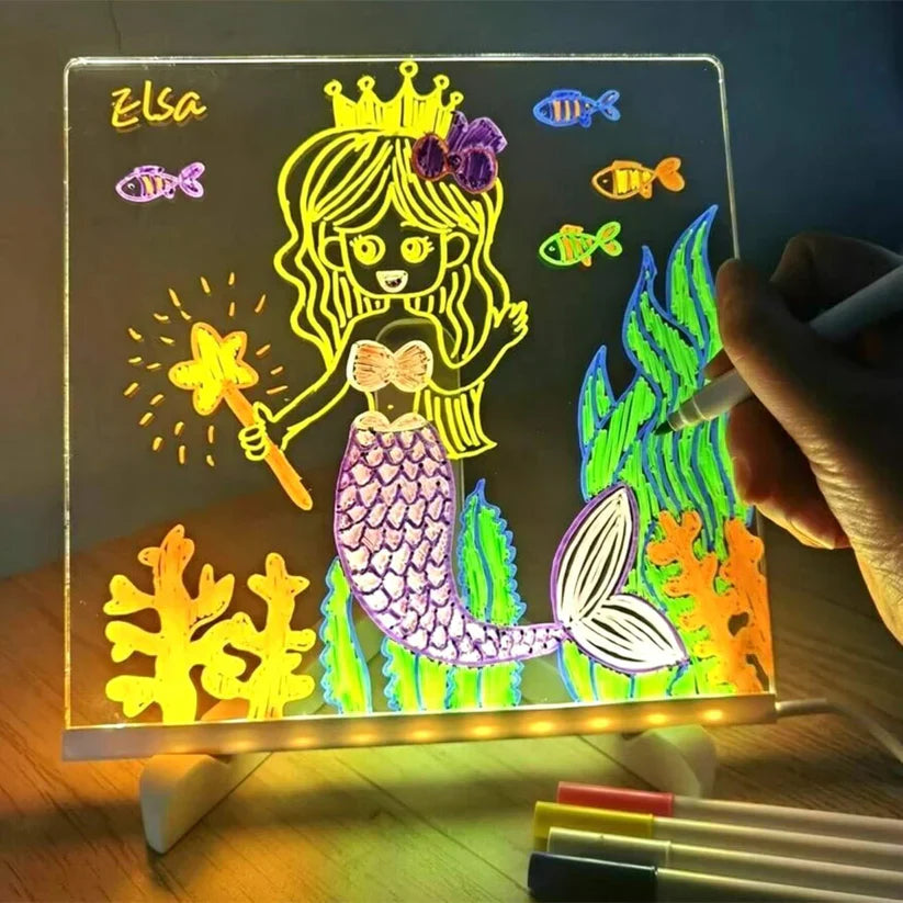 GlowArt Creativity Pro - Dein beleuchtetes Mal-Board
