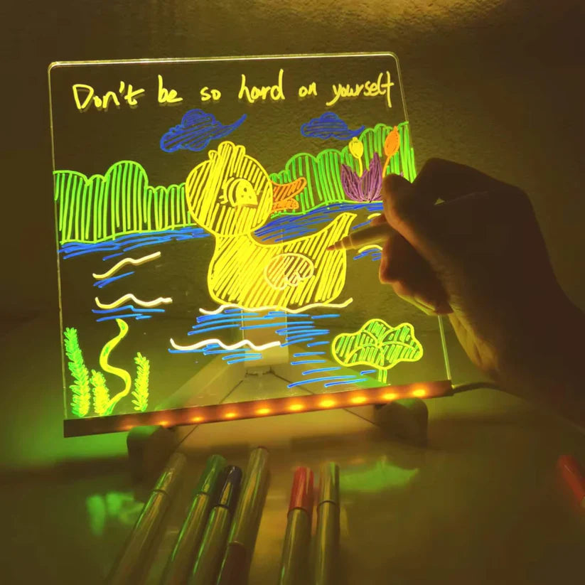 GlowArt Creativity Pro - Dein beleuchtetes Mal-Board
